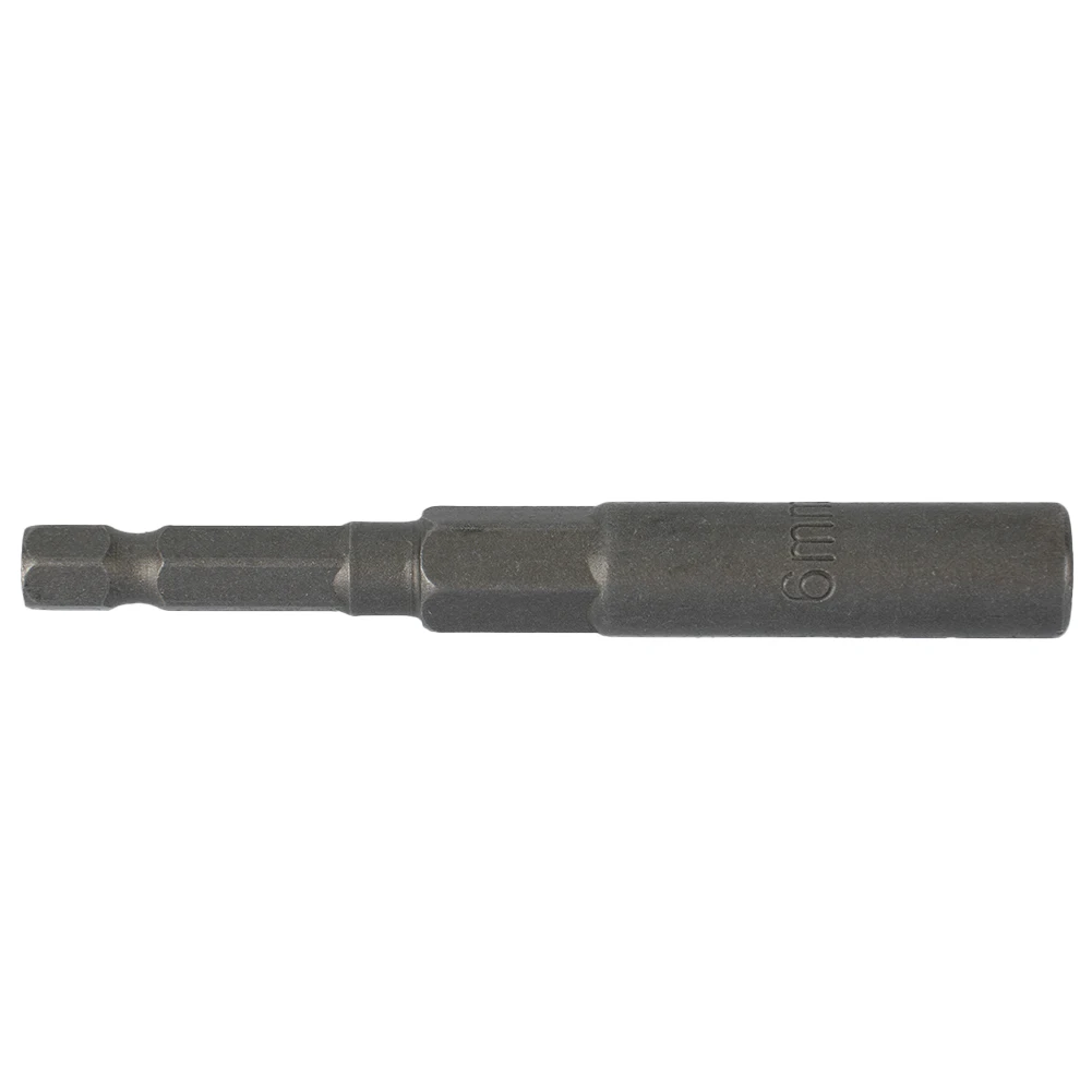 1PC Hex Buchse Hülse Düsen Mutter Fahrer 80mm HRC60 5,5mm-19mm Power Schraubendreher Griff Werkzeuge bohrer Schlagschrauber – Detail 8