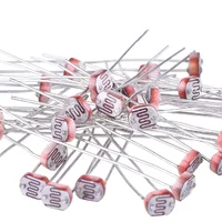 50PCS/lot LDR Photo Light Sensitive Resistor Photoelectric Photoresistor 5528 5506 5516 5537 5539 GL5528 For Arduino 1