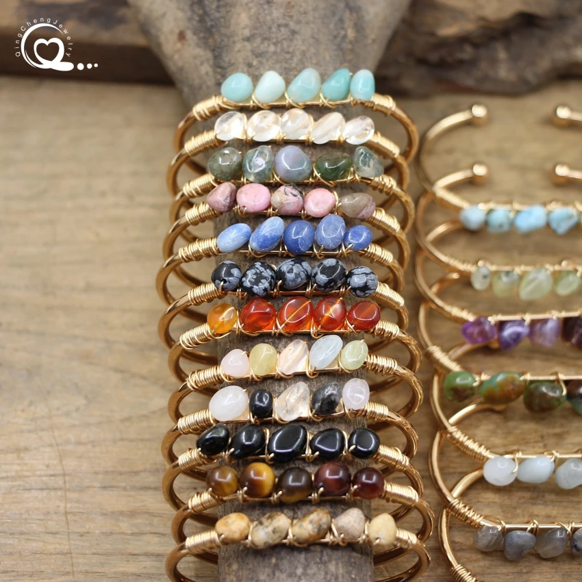 Crystal Rings | Healing Stone Rings In Wire Wrapped, Bands, & Points - Foto 5