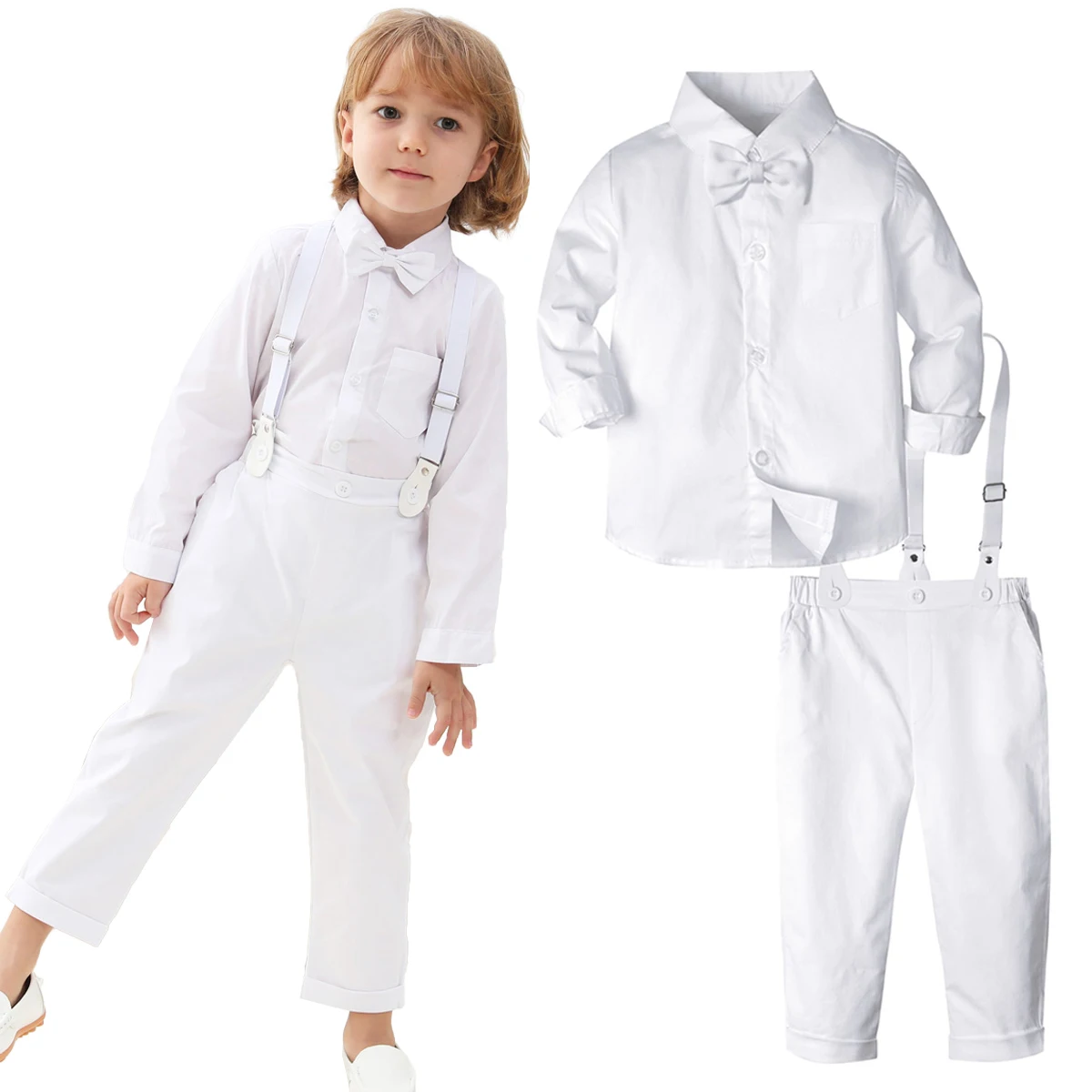 Kids Clothes Toddler Baptism Outfits for Boys Baby Wedding Suit for Party