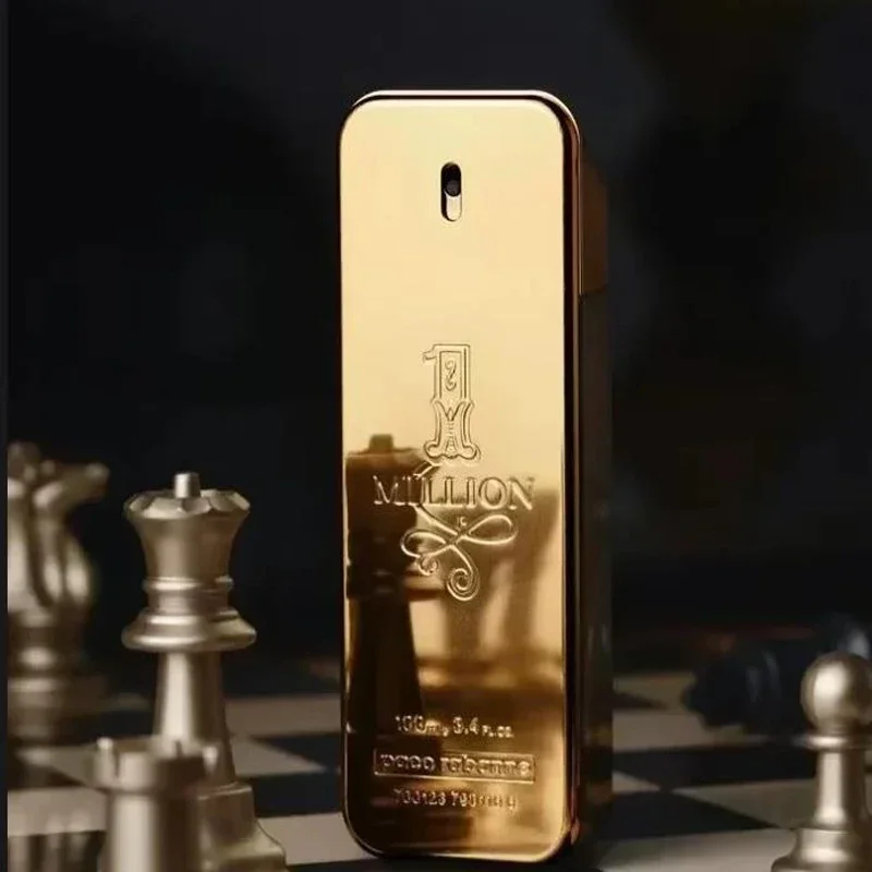 100ML Paco Rabanne 1 millones de Parfum Spray corporal de masculinidad madura para hombres Eau De Toilette Spray Perfume para ho