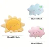 Sun Cloud Shape Car Headrest Pillow Soft Neck Support Home Decoration Cushion for Vehicle 2