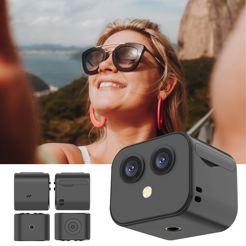 Wireless Camera Night Vision Voice Video Recorder USB Rechargeable Security Monitoring Camera Remote Viewing for Indoor Outdoor 3