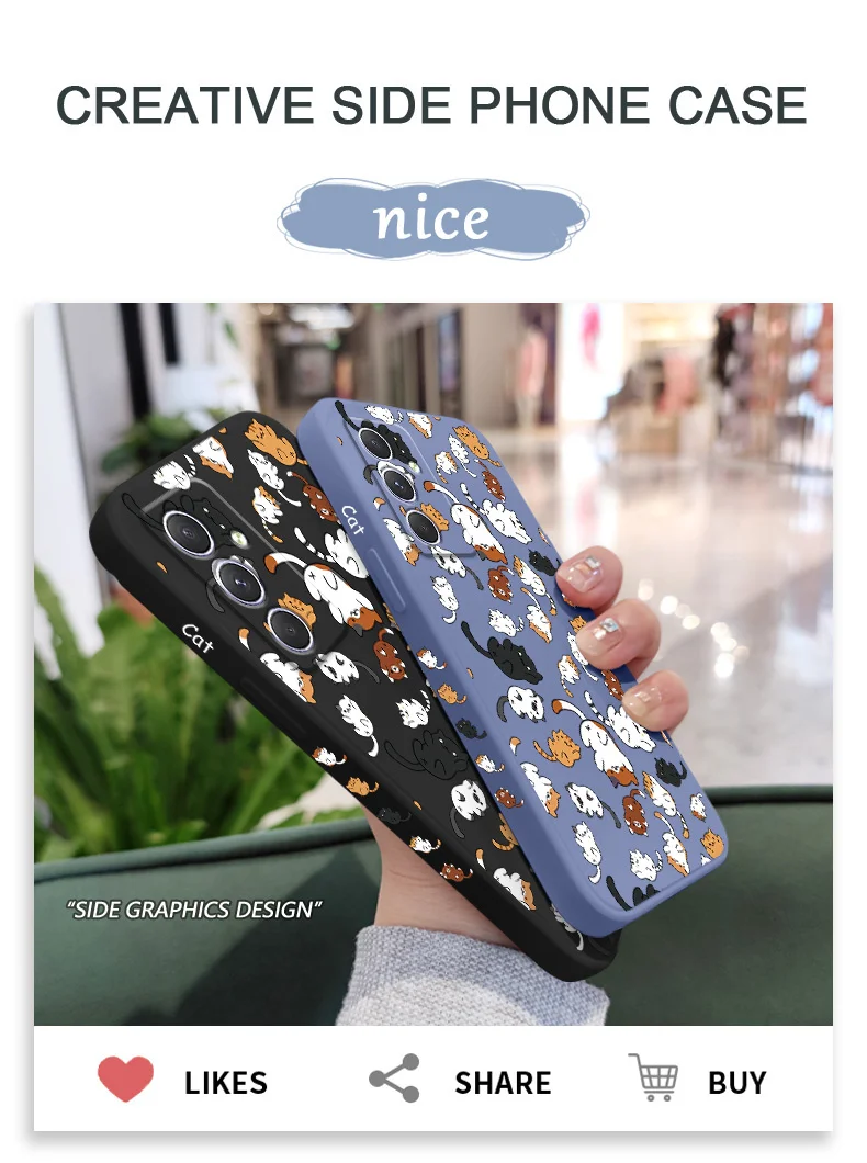 Cat Rolling Case For Samsung A54 A34 A24 A14 A04 A04S A04E A73 A53 A33 A23 A13 A03 A72 A52 A52S A32 A22 A12 A71 A51 4G 5G- Sc297ecc24c084b18b0a22dc0ceeeef14g