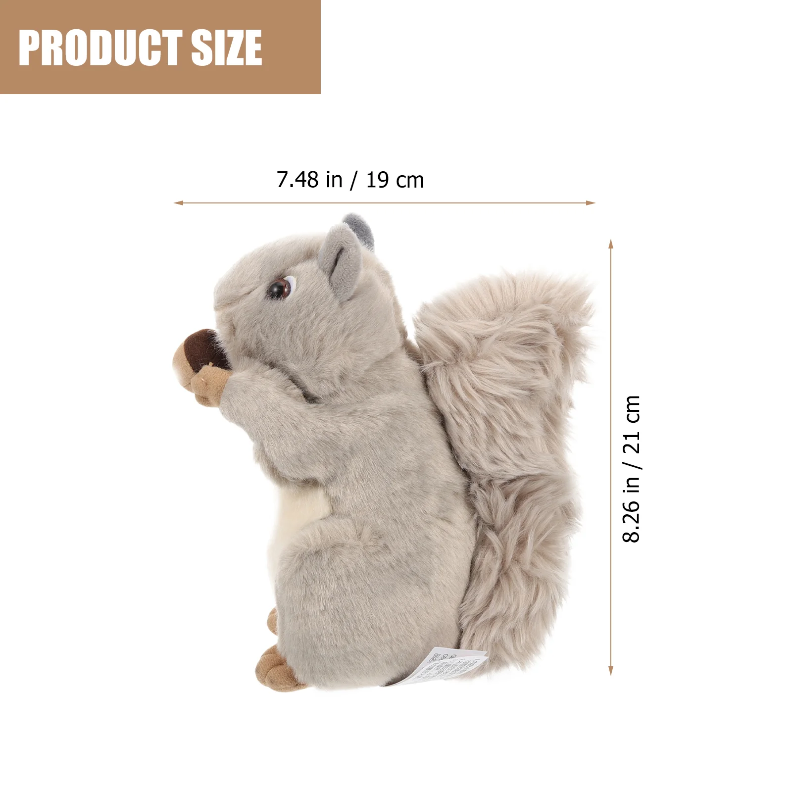 

Mini Squirrel Stuffed Squirrels Plush Kids Animal Plushies Toys Gift Animals