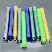 4 Inch Long 5 Colors Glass Borosilicate Blowing Tubes 10 mm OD 2mm Thick Wall Tubing for Various Applications 1