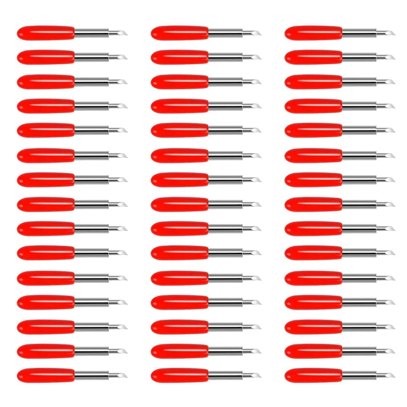 Replacement Cutting Blades for Cricut Explore Air 2 /Air 3/Maker Expression 45 Degree Standard Fine Point Blades 50PCS