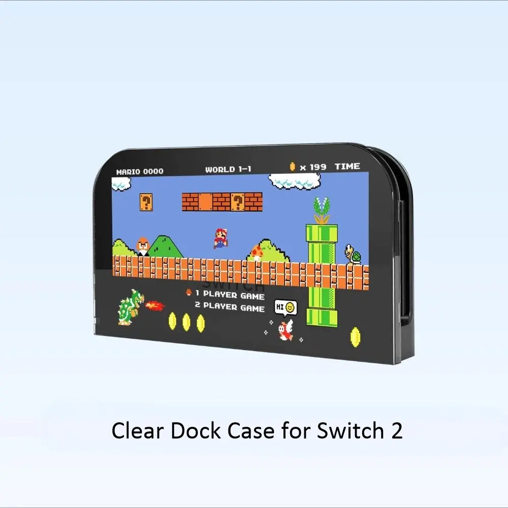 Nintendo Switch 2 Case Protection Cover Clear Kawaii Anime Dockable Protective Shell For Nintendo Switch 2 Controller JoyCon 4
