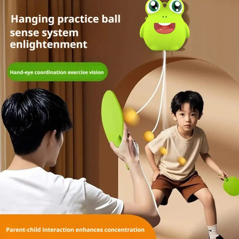 Plastic Indoor Hanging Table Tennis Trainer for Kids and Adults