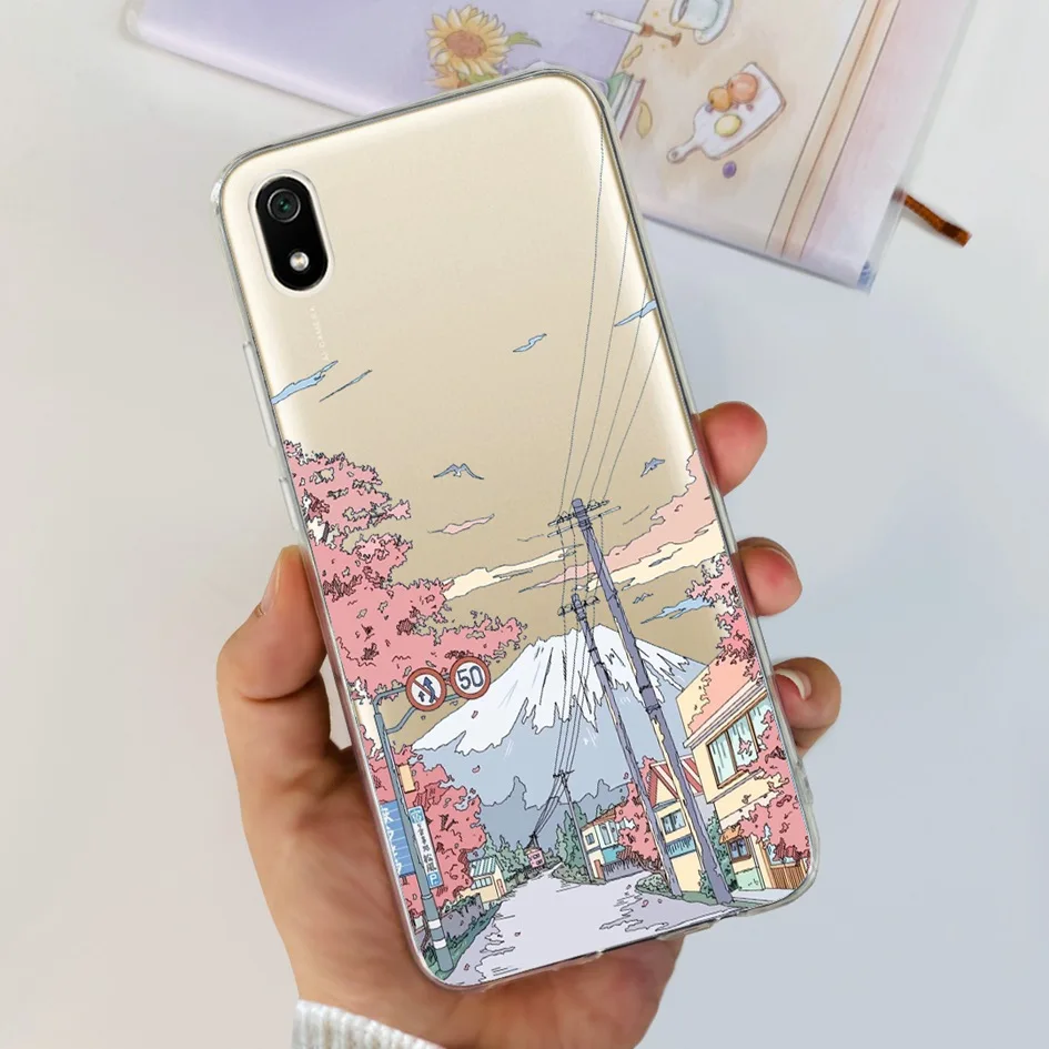 Silicone Soft Transparent TPU Protective Skin Back Cover