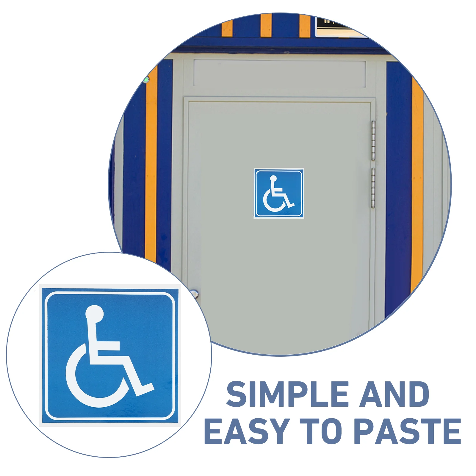 Рисунок 5 - наклейки на инвалидную коляску