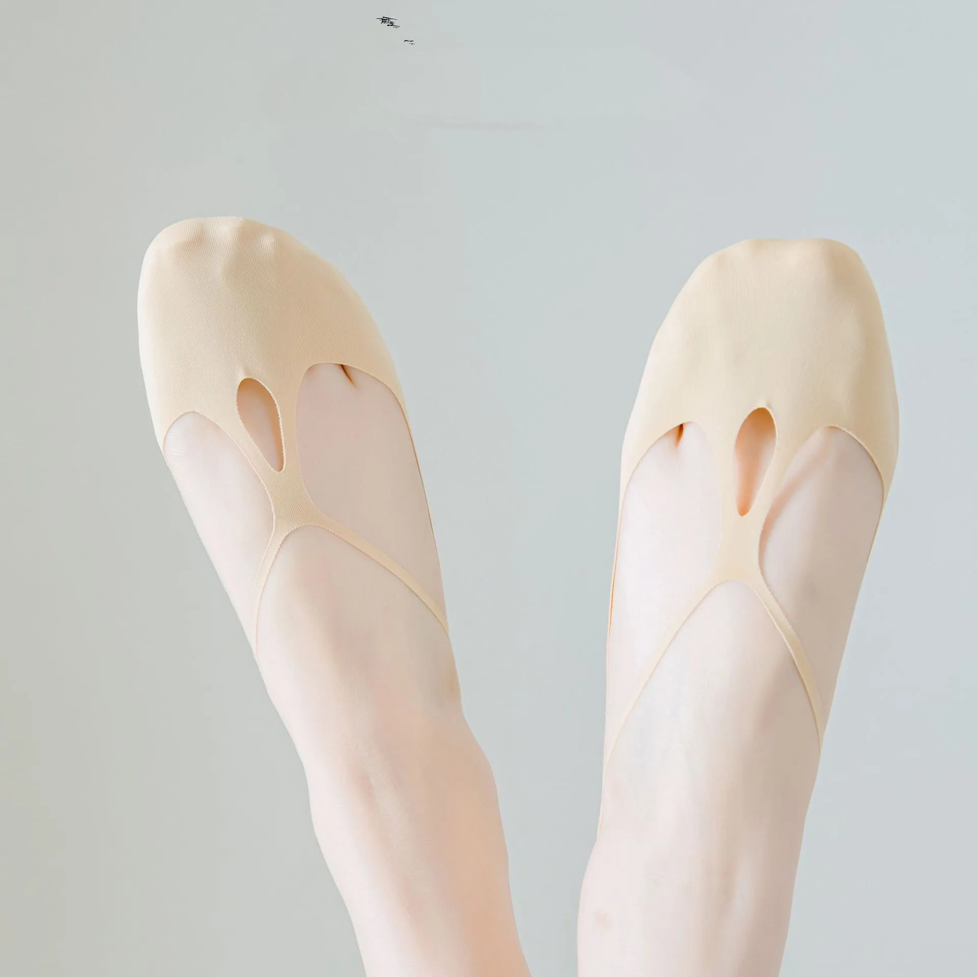 여성용 솜사탕 컬러 통기성 섹시 크로스 벨트 발목 양말, 여자 캐주얼 짧은 로우 컷 실리콘 미끄럼 방지 삭스, 5 쌍, 여름