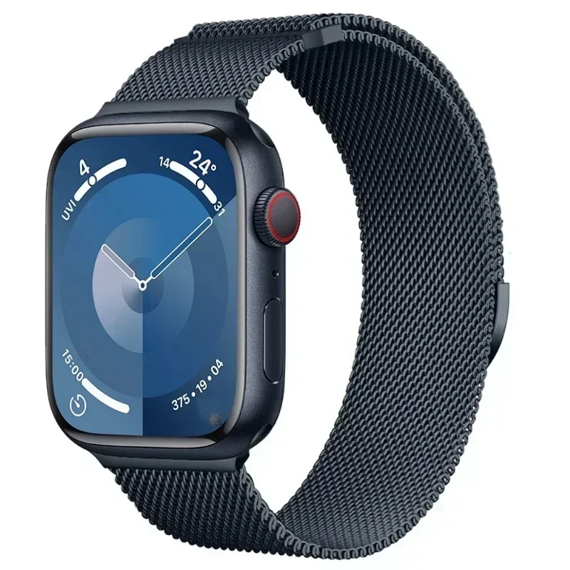 Elegant Milanese Stainless Steel Magnetic Watch Strap