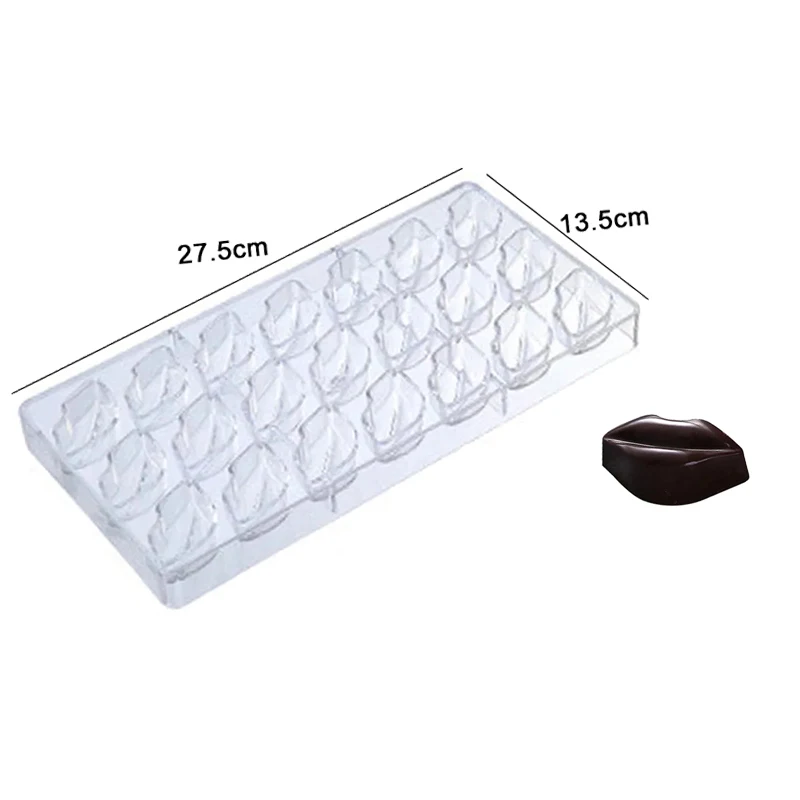 Chocolate Mold 3D Polycarbonate Transparent Plastic Kitchen Baking Tools for DIY Pastry... - SKU CMHB1738 - UGI Packaging