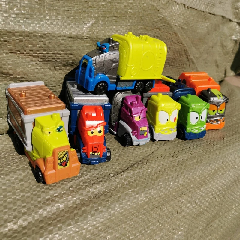 OriginalSuperzingsRubbishTruckModelCarKidsToyGarbageTruck