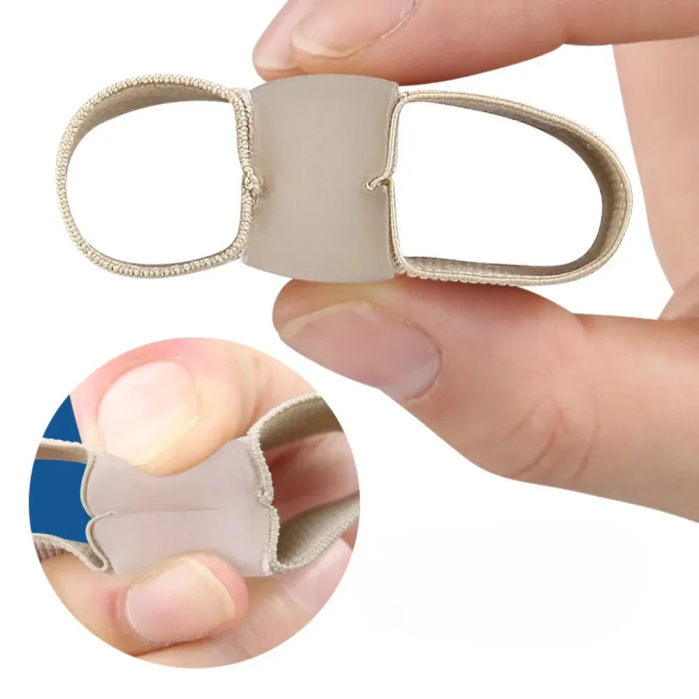 1/2Pc Two Toe Separator Hallux Valgus Bunion Corrector Orthotics Feet Bone Thumb Adjuster Correction Pedicure Feet Straightener 3