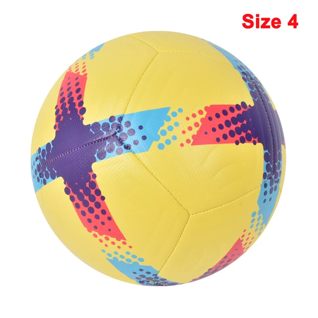 New Soccer Balls Size 5 Size 4 MachineStitched High Quality PU Team
