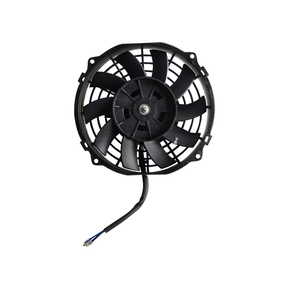 Universal 12V 80W Car Air Conditioning Electronic Radiator Cooling Fan Blade Electric Cool Mounting Kit Cooler 7/9/10/12 INCH