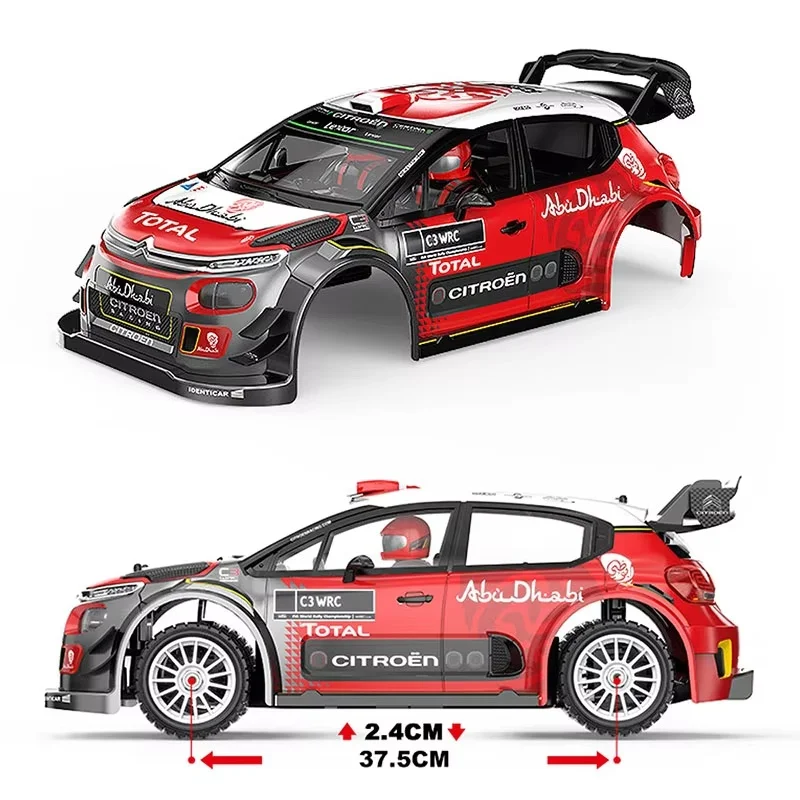 1/7 RC ラリーカー シトロエン ハイパーゴー 7303 Mjx 7303 Hyper Go 1/7 Rc Car Citroen C3 Endurance Race