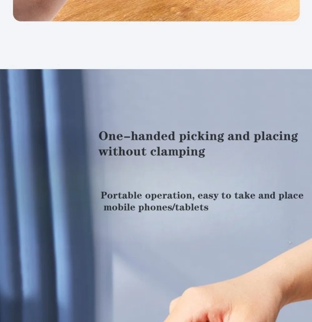 Universal Foldable Phone Stand Adjustable Desktop Holder For Mobile Phones And Tablets_voghion.com