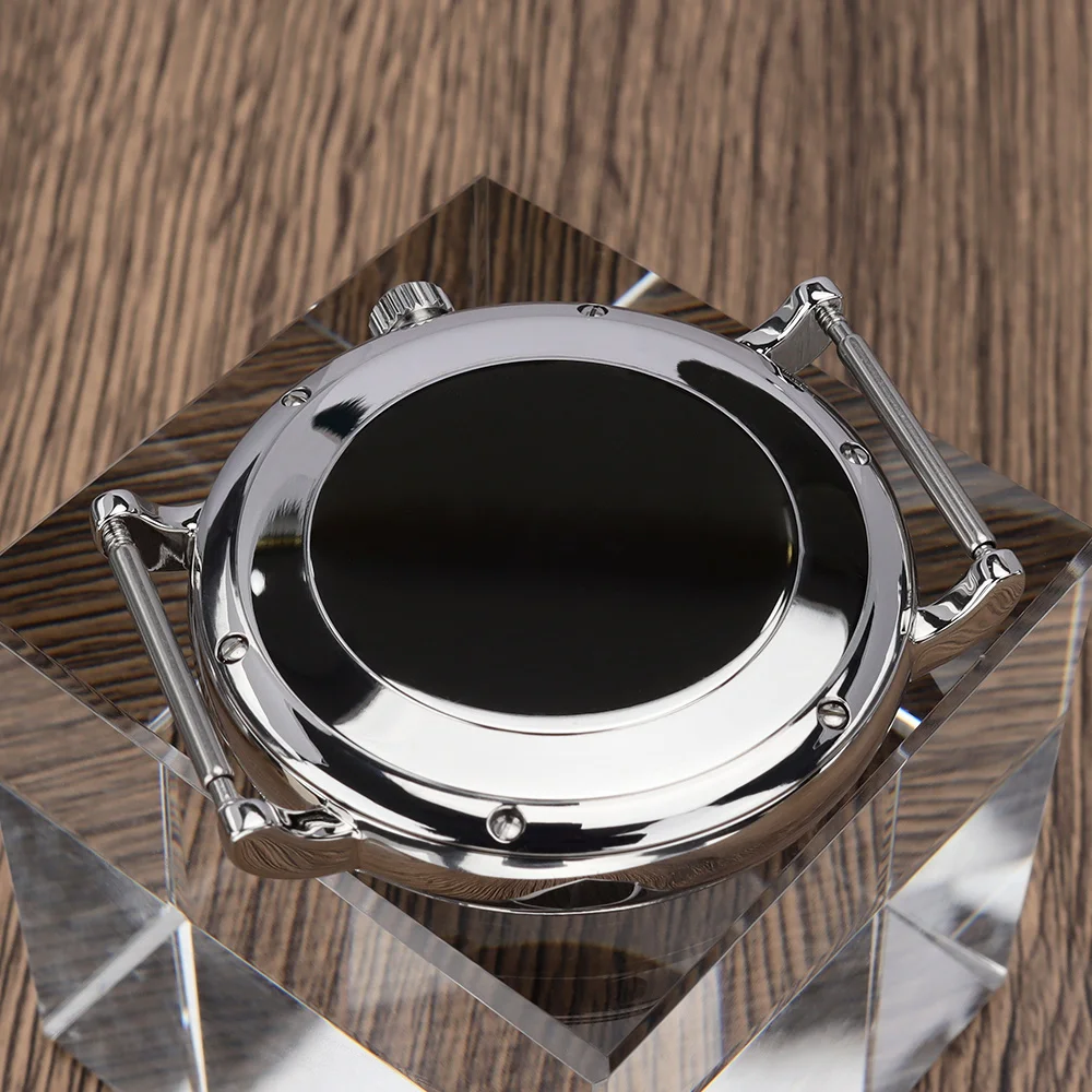 Ultra Thin Domed Sapphire Crystal Glass Watch Case - 40mm, Waterproof Accessories