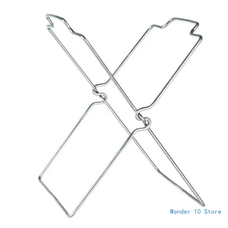 

Stainless Steel Garbage Bag Shelf Home Kitchen Countertop Folding Trash Bag Holder Dishcloth Towel Rack