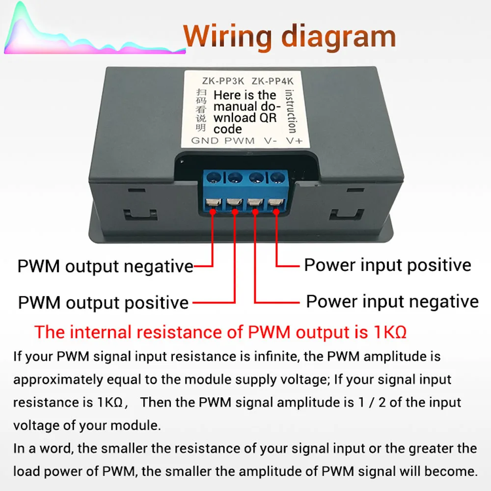 

ZK-PP3K/PP4K PWM Pulse Generator Motor Speed Controller Regulator DC 3.3-30V Adjustable LED Dimmer Pulse Frequency Duty Ratio