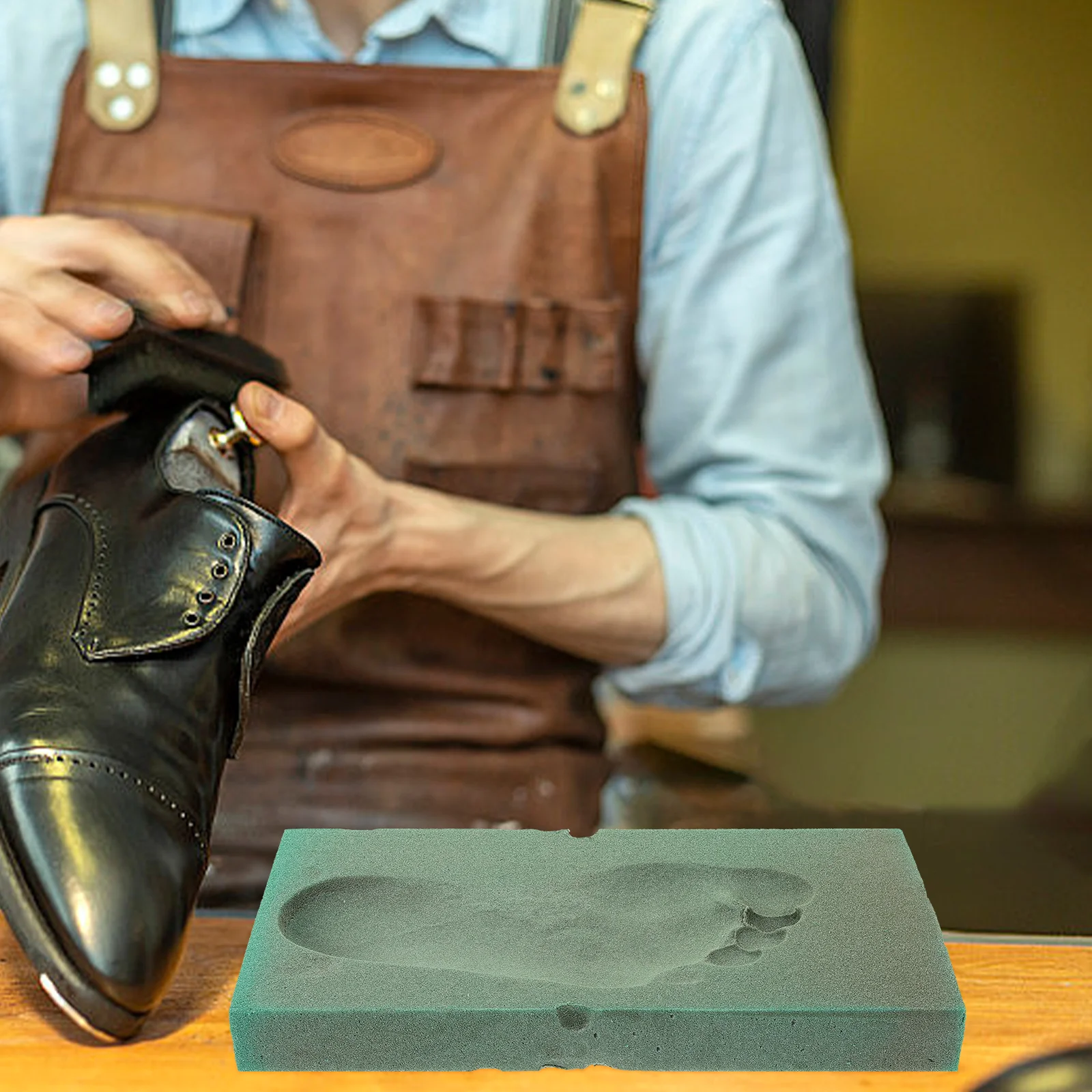 Shoe Repair Foot Mold For Shoe Making Plastic Shoe Last: Men's DIY