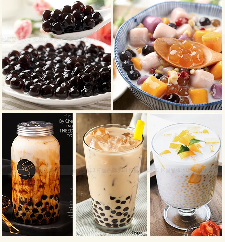 110V 220V 5L 6L Small Bubble Tea Pearl Cooking Cooker Machine Tapioca Ball Cooker Pot Sago Electric