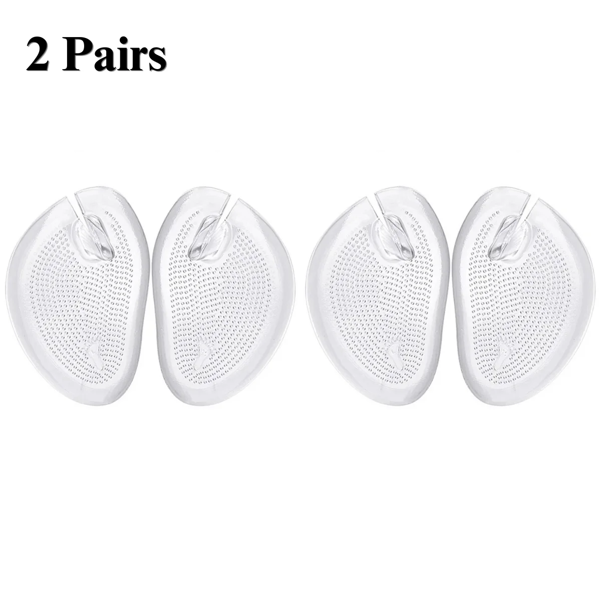 Enhanced Comfort Silicone Foot Care Gel Cushions - Non-slip Massage Pads for Sandals and Flip-flops