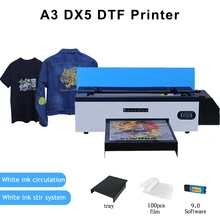 

DTF Printer A3 DX5 DTF Heat Press Transfer PET Film Printer For T-shirt Clothes T-shirt Printing Machine DTF Printer Machine A3