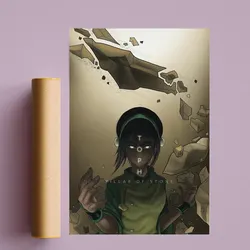 Avatar The Last Airbender Canvas Print Wall Art - Iconic Characters Home Decor - 40x60cm No Frame (P5)
