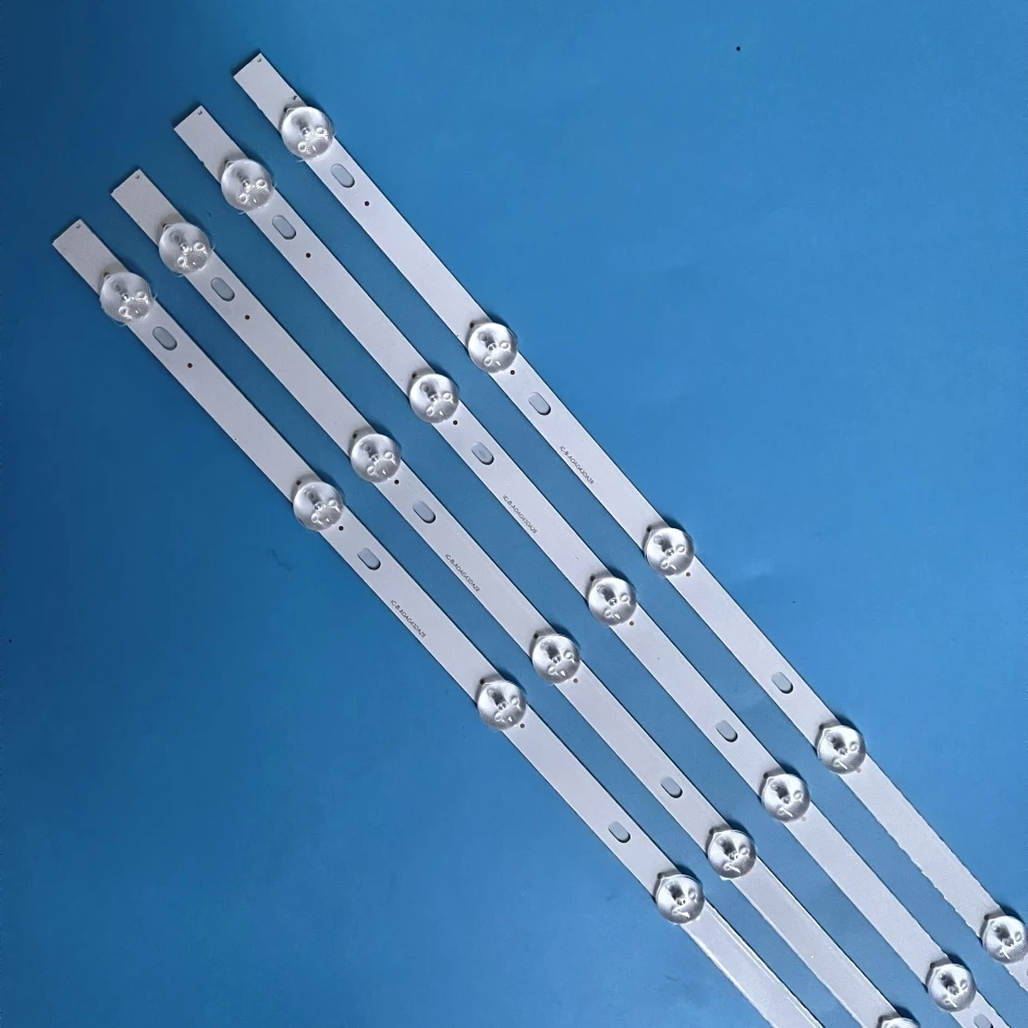 4PCS LED Backlight Strip 10Lamps For LB-GM3030-GJPHP434X10AUS2-X IC-B-AOAG43DA28  43PUS7505 43PUS6554/12 43PUS6504 43PUS7505/60