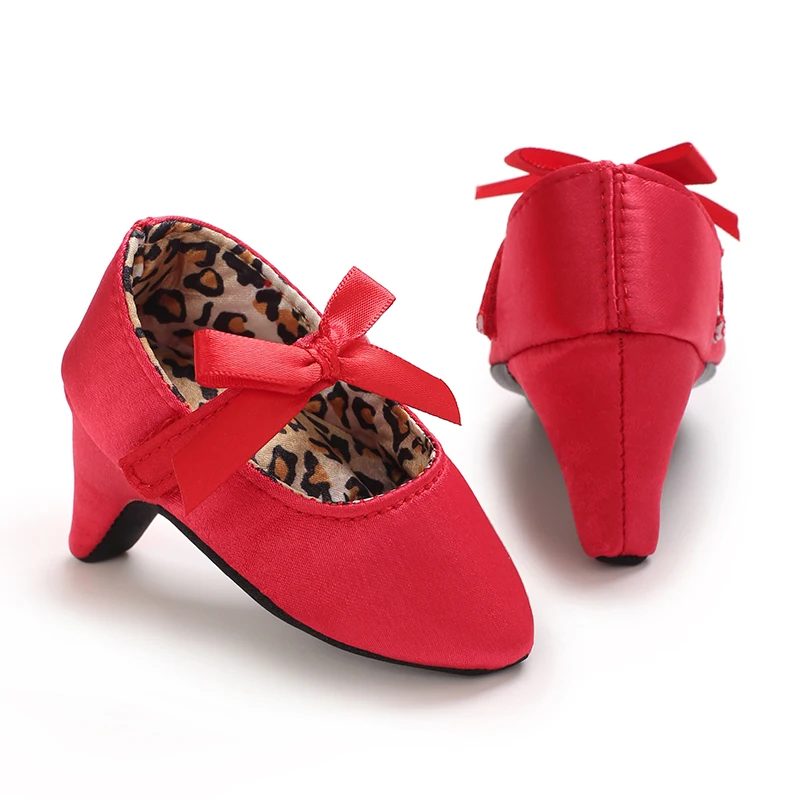 0-5 Monate Baby Mädchen Erste Prinzessin Party Schleife Weiche Sohle Frühling Herbst Kleinkind Festliche Schuhe – Detail 12