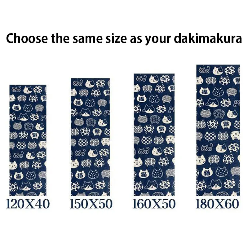 Description Picture 5 of itemDakimakura Hiding Case Body Pillow Concealment Dustproof Storage Bolster Pillow Cover for Genshin Impact Demon Slayer Dakimakura