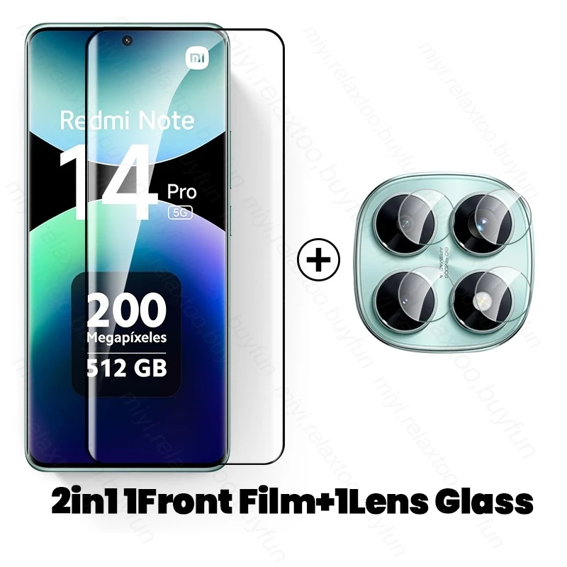 9D Curved Glass Screen & Camera Protector