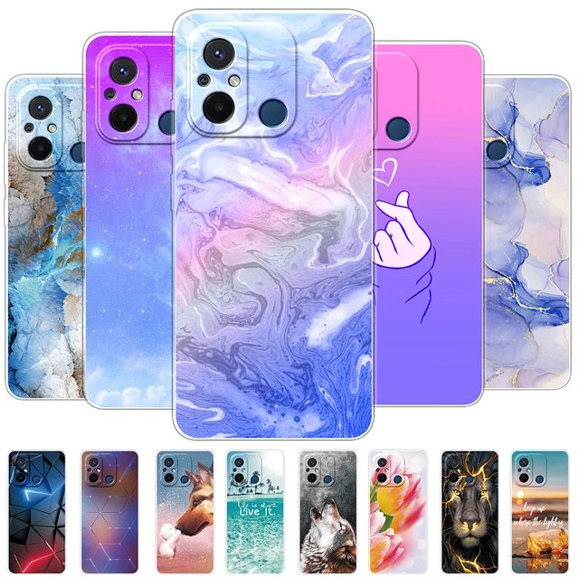 For Xiaomi Redmi 13C Case Marble Shockproof Silicone Soft Clear Coque Cover  For Redmi 12 Clear Bumper Funda For Redmi 12C Coque - AliExpress