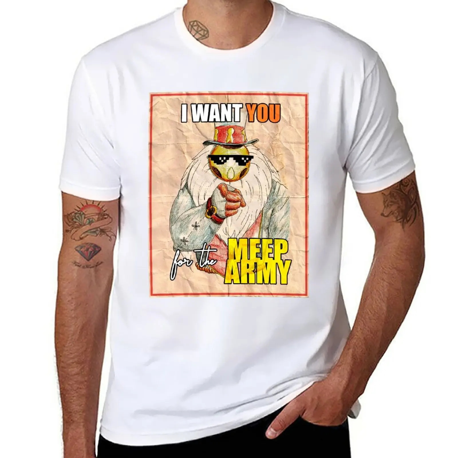 

I WANT YOU (BARD) T-Shirt anime clothes animal prinfor boys cute clothes Aesthetic clothing t shirt for men