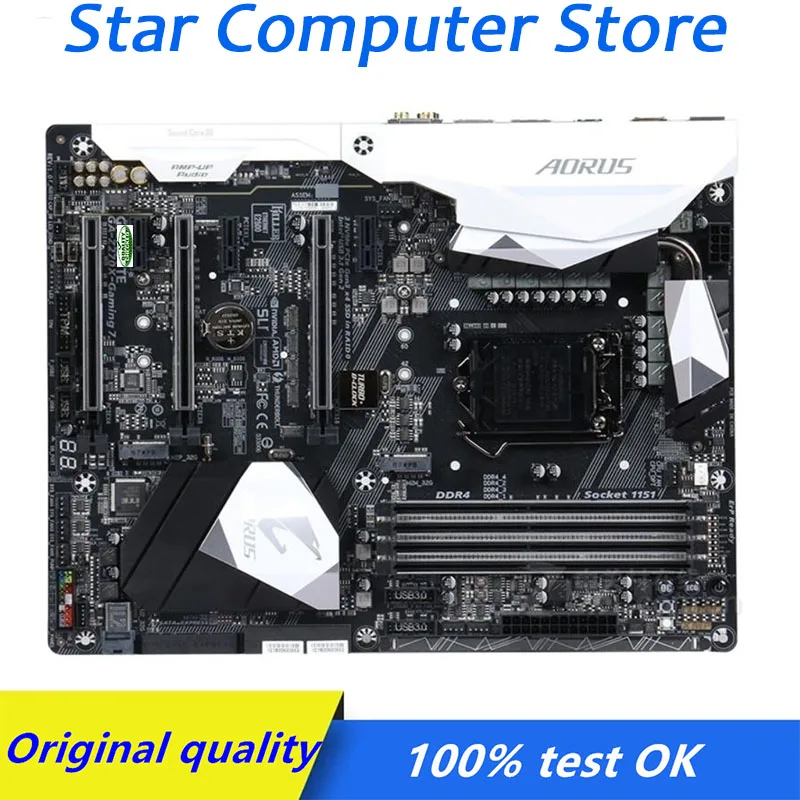 Для Gigabyte GA-AORUS 7 AORUS Z270X-Gaming LGA 1151 материнская плата для компьютера SATA3 M.2 SSD