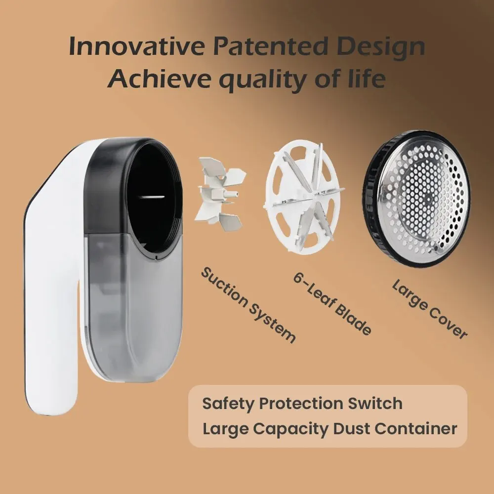 Rechargeable Fabric Shaver Electric Lint Remover with LED Display 3 Speeds Bobble Remover Debobbler Clothes Shaver