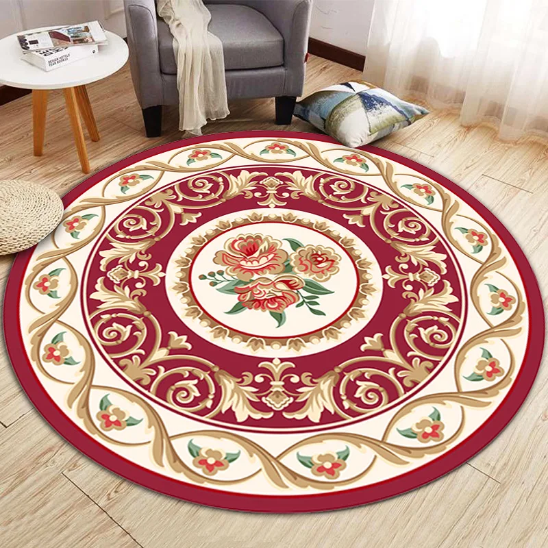 

Living Room Bedroom Vintage Carpet Rug To The Living Room Decoration Aesthetic Baby Game Mat Coffee Table Carpet for Kitchen