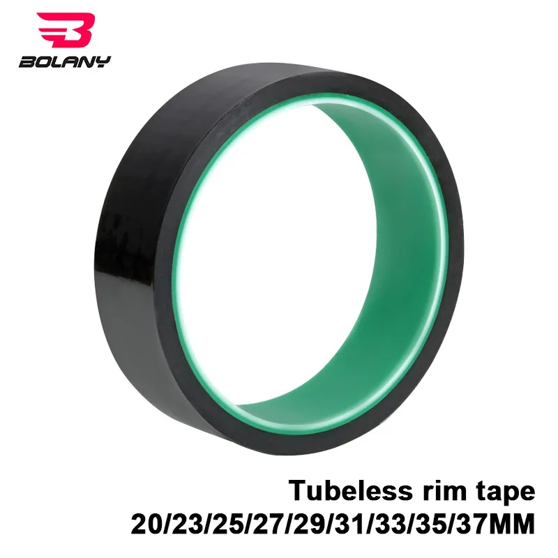 Premium Tubeless Rim Tape for Bicycles - Various Widths Available, Durable 10m Roll for Superior Tire Sealing