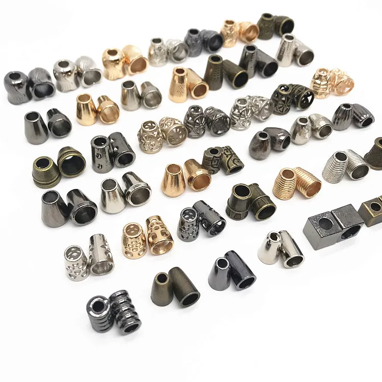 

DIY Button Clothing Accessories Metal Bell Threading Buckle Buckle Buckle Rope Head