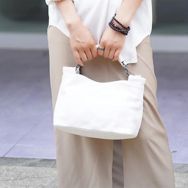 High Quality Handbag Fashion Women's Bag Real Cow Leather Cross-body Hot Selling Soft Cowhide Shoulder Tote Bag Luxury Designer