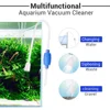 Aquarium Fish Tank Vacuum Sand Gravel Cleaner Siphon Long Nozzle Water Changer Pump Filter 2