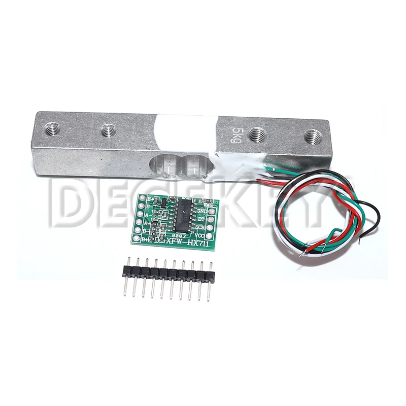 Load Cell Weight Sensor Electronic Scale Weighing Pressure Sensor 1KG 2KG 5KG 10KG 20KG HX711 AD Module Aluminum Alloy
