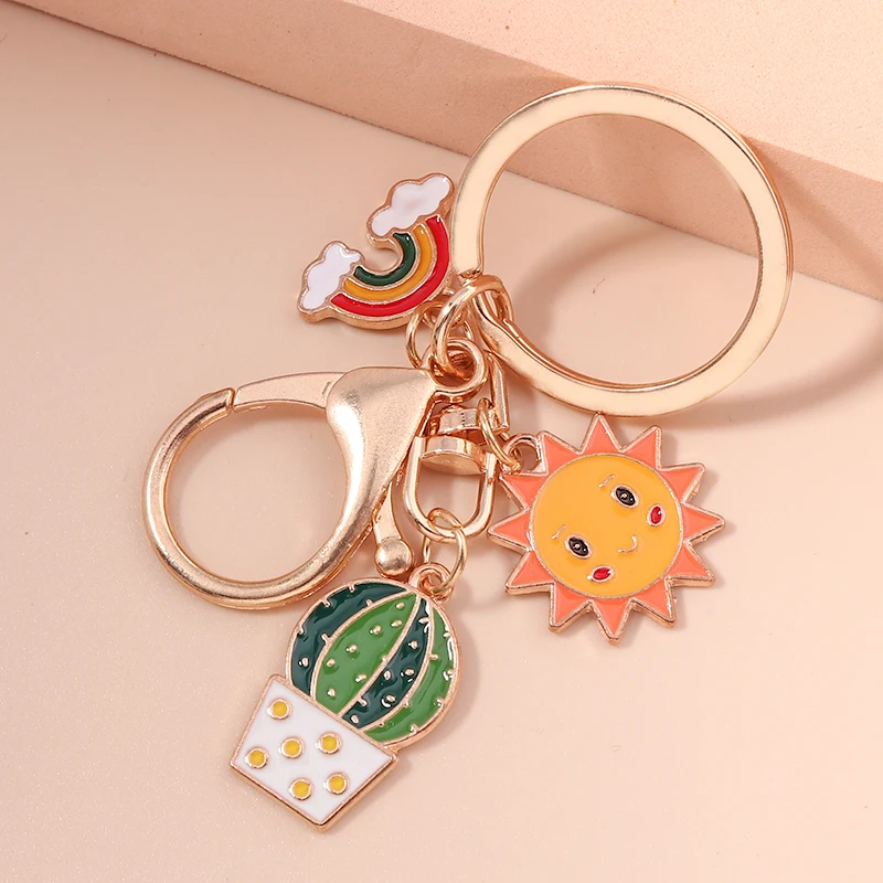 Kreativer Legierungs-Engel-Schlüsselanhänger für Frauen und Mädchen, süßer Schlüsselanhänger, Auto-Schlüsselanhänger, Halter, Schmuckstück, Handtasche, Charms, Schmuckzubehör – Detail 11