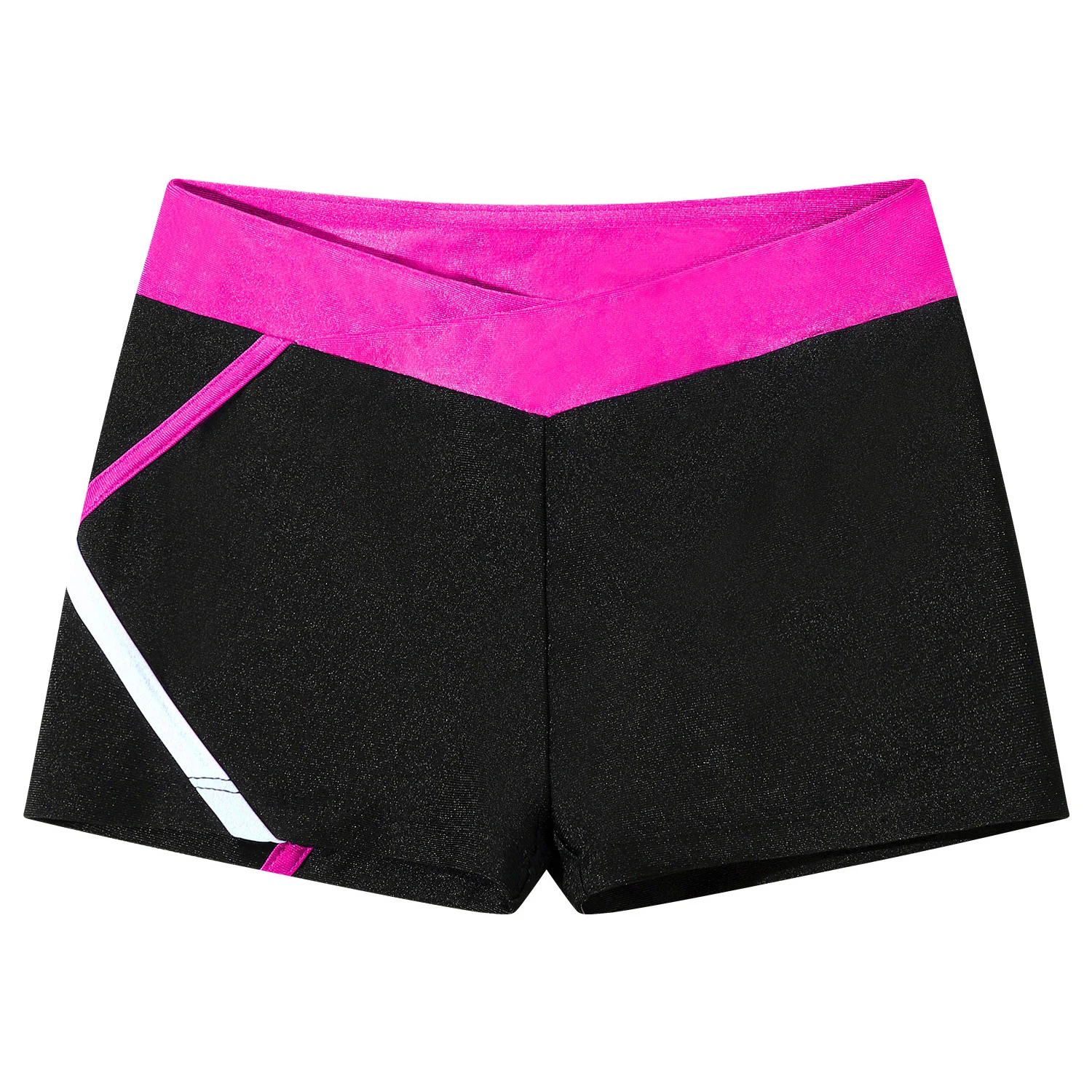 Kids Girls Color Contrast Sport Shorts Summer Casual Short Pant Trousers Bottoms Ballet Gymnastics Dance Practice Clothes Shorts kids shorts