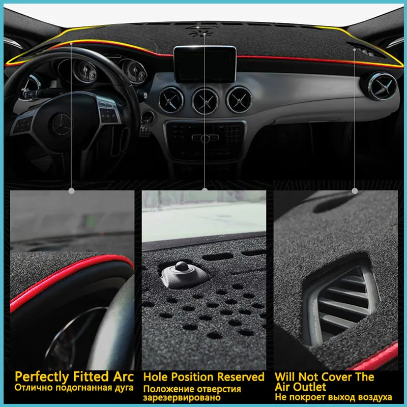 for Toyota Land Cruiser Prado 120 J120 2003 2004 2005 2006 2007 2008 2009 Car Dashboard Dash Mat Cover Sun Shade Auto Accessorie