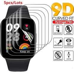 5pcs Ultra-Clear 20D Curved Hydrogel Film Soft Screen Protector (Redmi Watch 3)